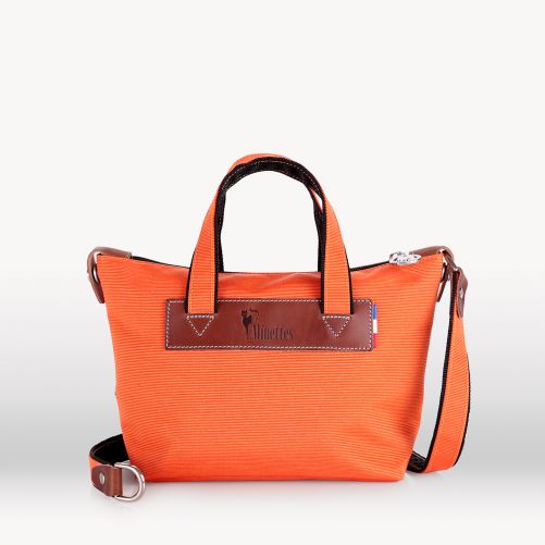 Sac à main bandoulière 28 cm  Orange/Tabac